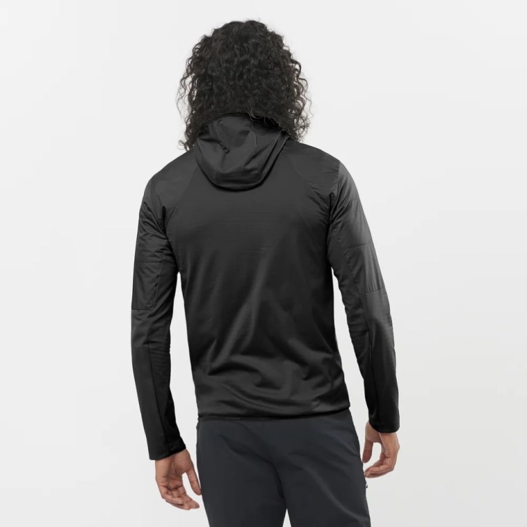 Salomon Outline All Season Hybrid Men's Jackets Black | 167-SYRZCT