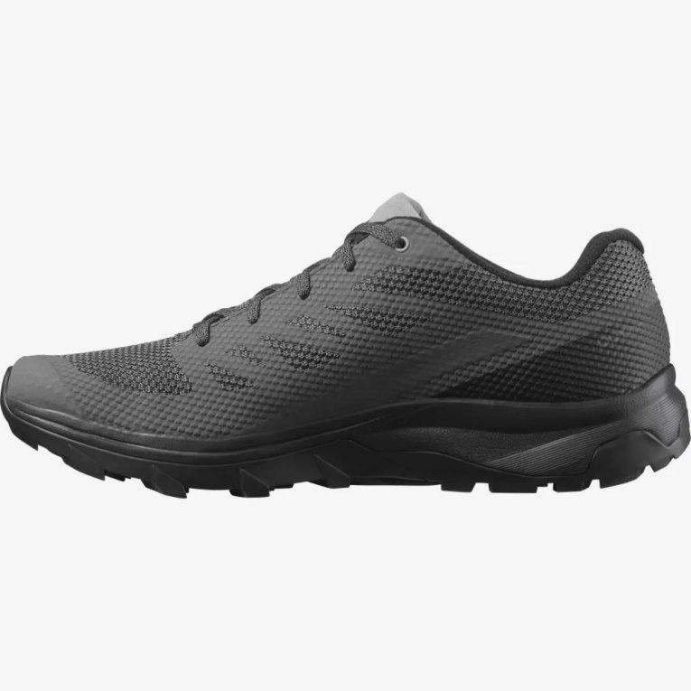 Salomon Outline Men's Hiking Shoes Black | 952-WJYZDC