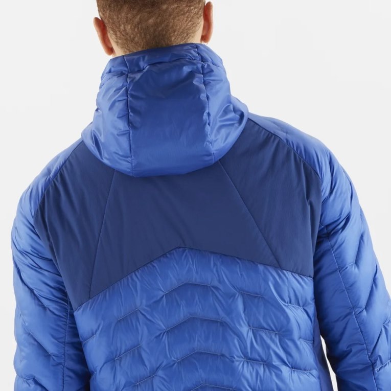 Salomon Outline Primaloft Men's Insulated Jackets Blue | 126-REWXDB