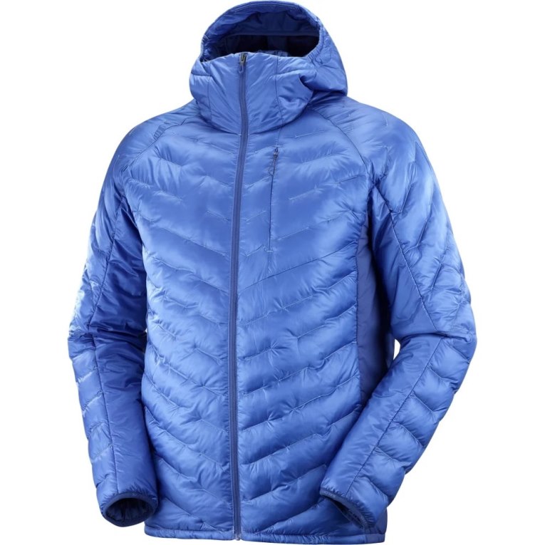 Salomon Outline Primaloft Men's Insulated Jackets Blue | 126-REWXDB