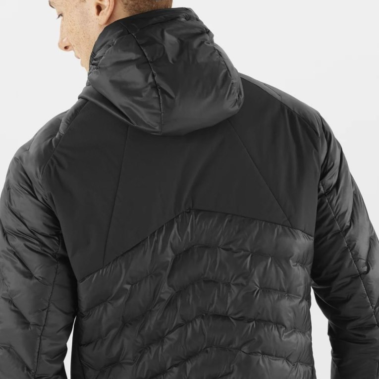 Salomon Outline Primaloft Men's Insulated Jackets Black | 410-KHSRGL