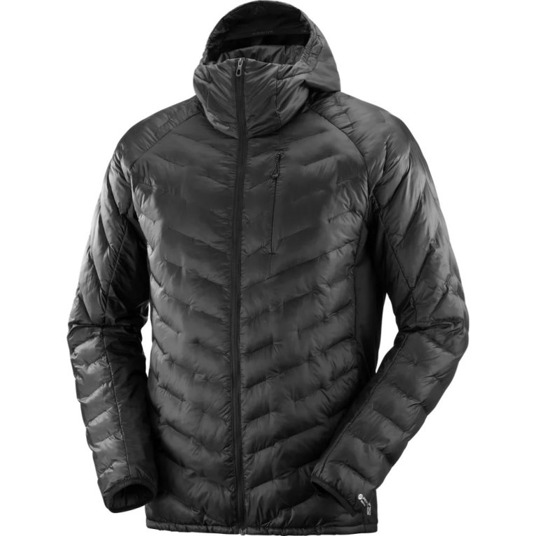 Salomon Outline Primaloft Men's Insulated Jackets Black | 410-KHSRGL