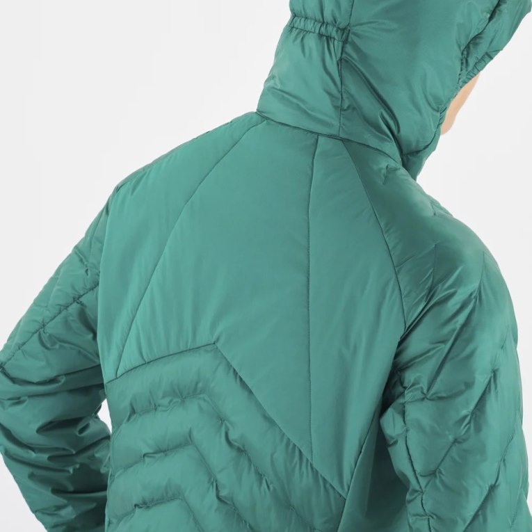 Salomon Outline Primaloft Women's Insulated Jackets Green | 927-QWGENM