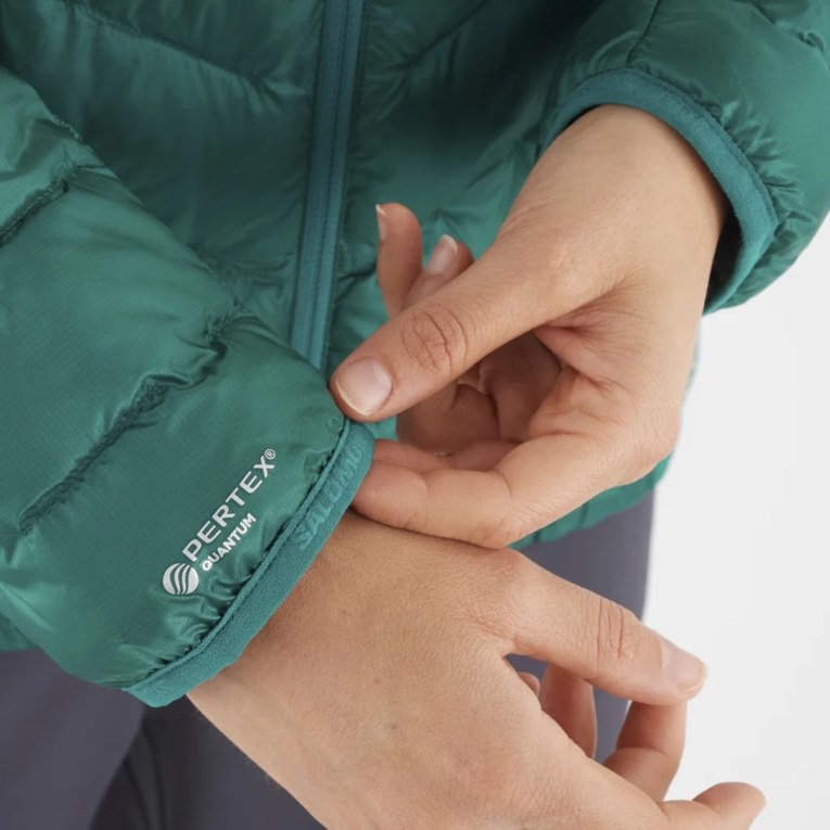 Salomon Outline Primaloft Women's Insulated Jackets Green | 927-QWGENM