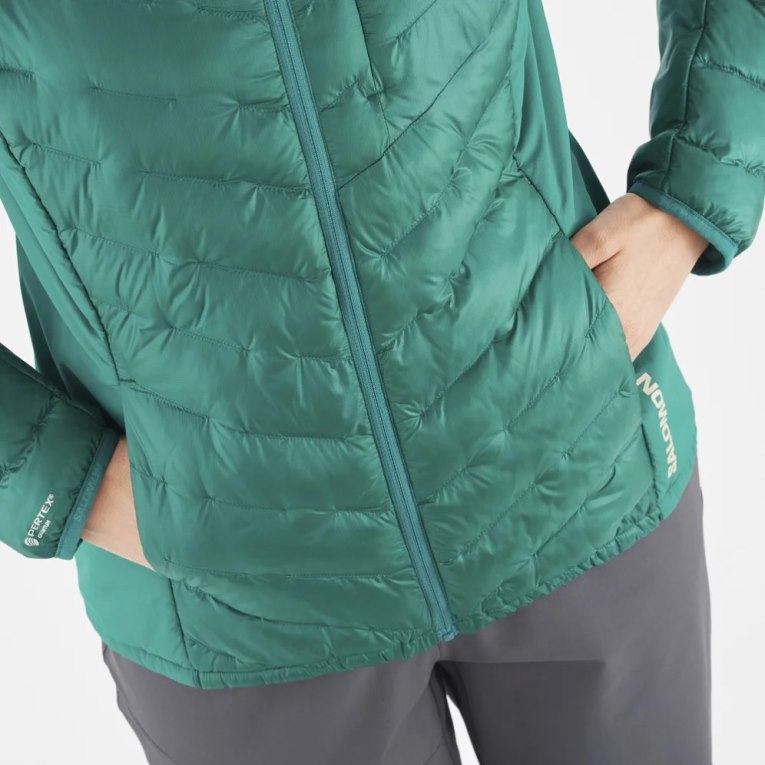 Salomon Outline Primaloft Women's Insulated Jackets Green | 927-QWGENM