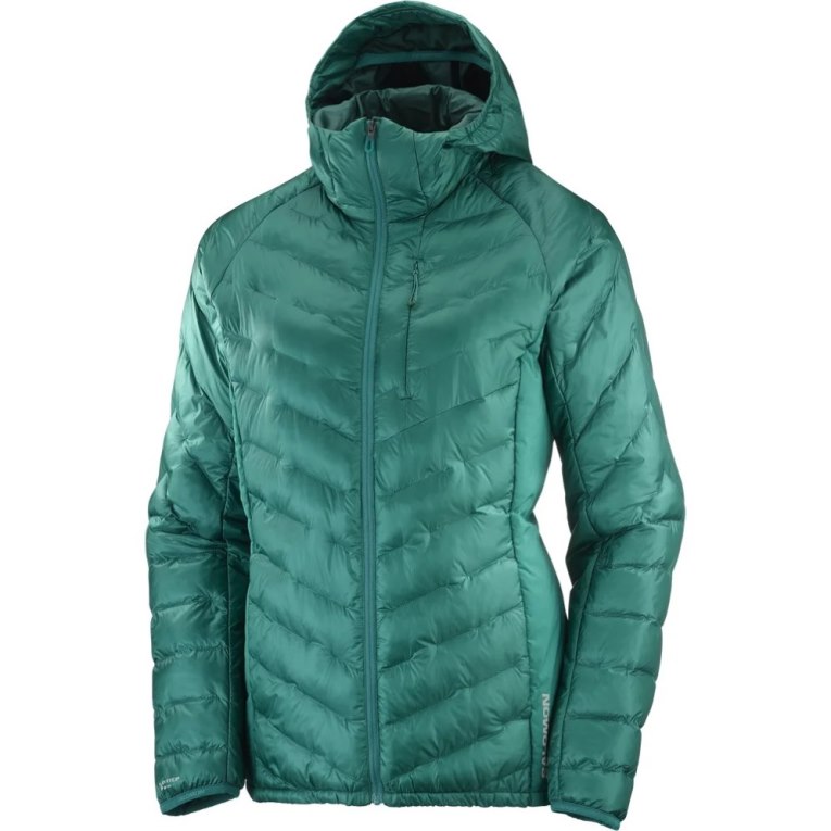 Salomon Outline Primaloft Women's Insulated Jackets Green | 927-QWGENM