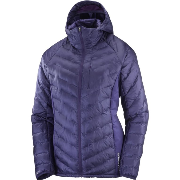 Salomon Outline Primaloft Women's Insulated Jackets Purple | 951-UOWJKP