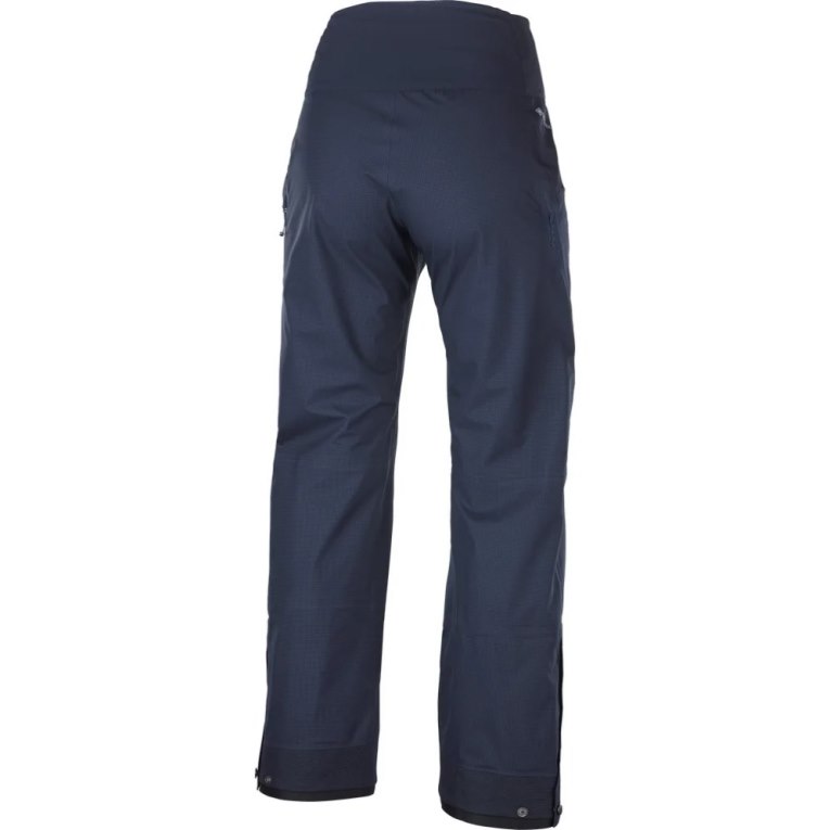 Salomon Outpeak GTX 3L Women's Ski Pants Navy | 287-ZPGBRI