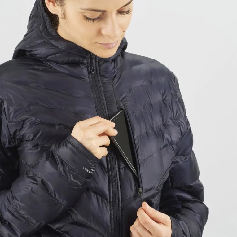 Salomon Outpeak Primaloft Women's Insulated Jackets Black | 849-PWRFVB