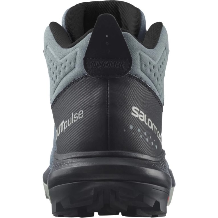 Salomon Outpulse Mid GTX Women's Hiking Boots Turquoise / Black | 132-VFMINU