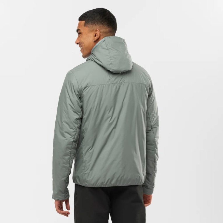 Salomon Outrack Men's Insulated Jackets Grey | 981-FGRLJP