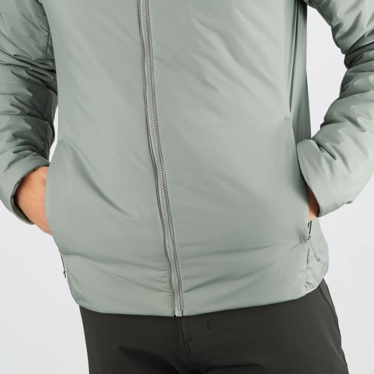 Salomon Outrack Men's Insulated Jackets Grey | 981-FGRLJP