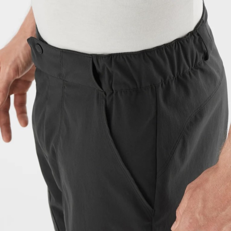 Salomon Outrack Men's Shorts Black | 681-SAQOBJ