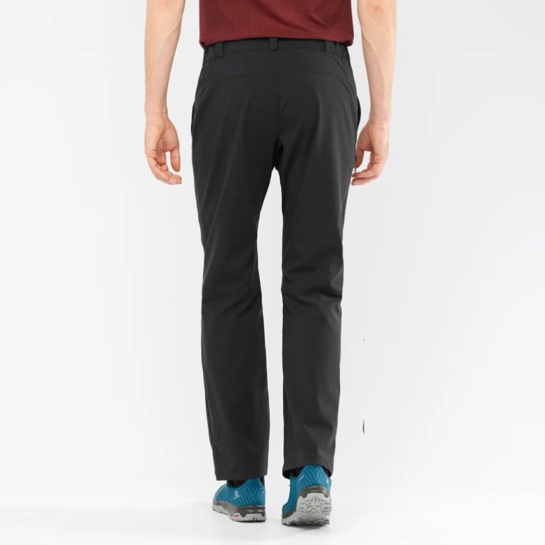 Salomon Outrack Men's Sport Pants Black | 384-EFLAWP