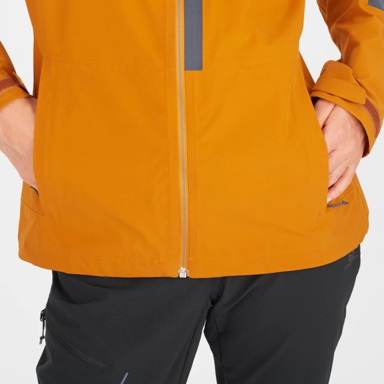 Salomon Outrack Waterproof 2.5L Women's Shell Jackets Mango | 407-JUGBEM