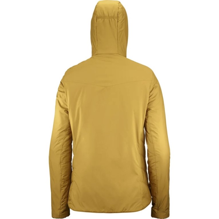 Salomon Outrack Women's Insulated Jackets Yellow | 598-NPSLWM