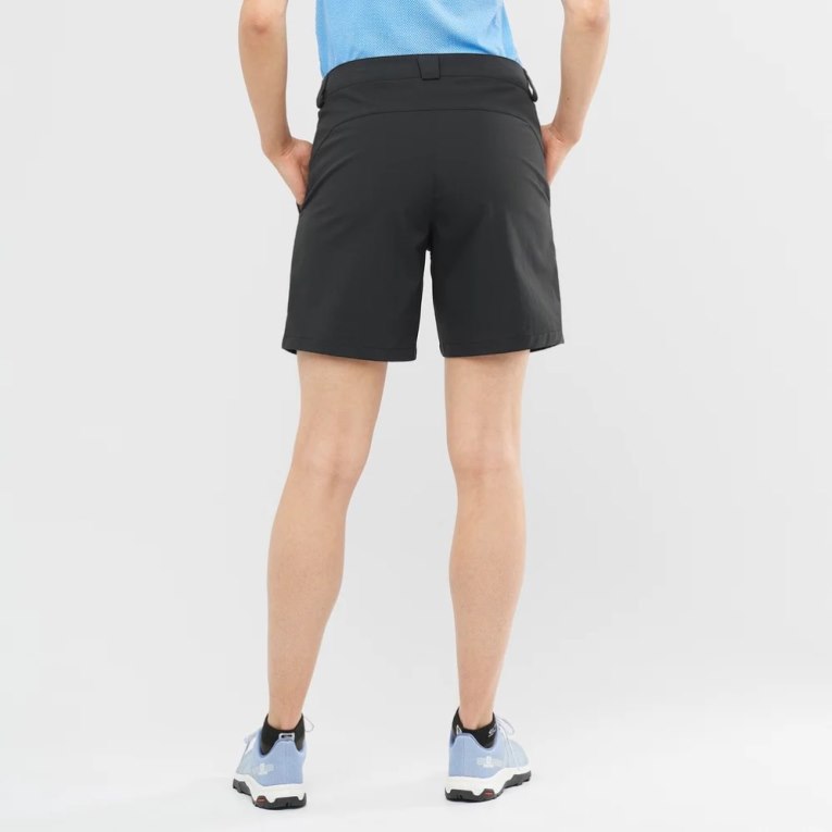 Salomon Outrack Women's Running Shorts Black | 170-CAKPVU