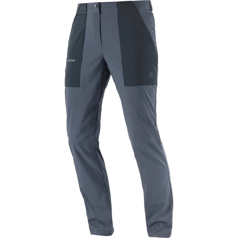 Salomon Outrack Women's Sport Pants Navy | 286-NKRWSJ