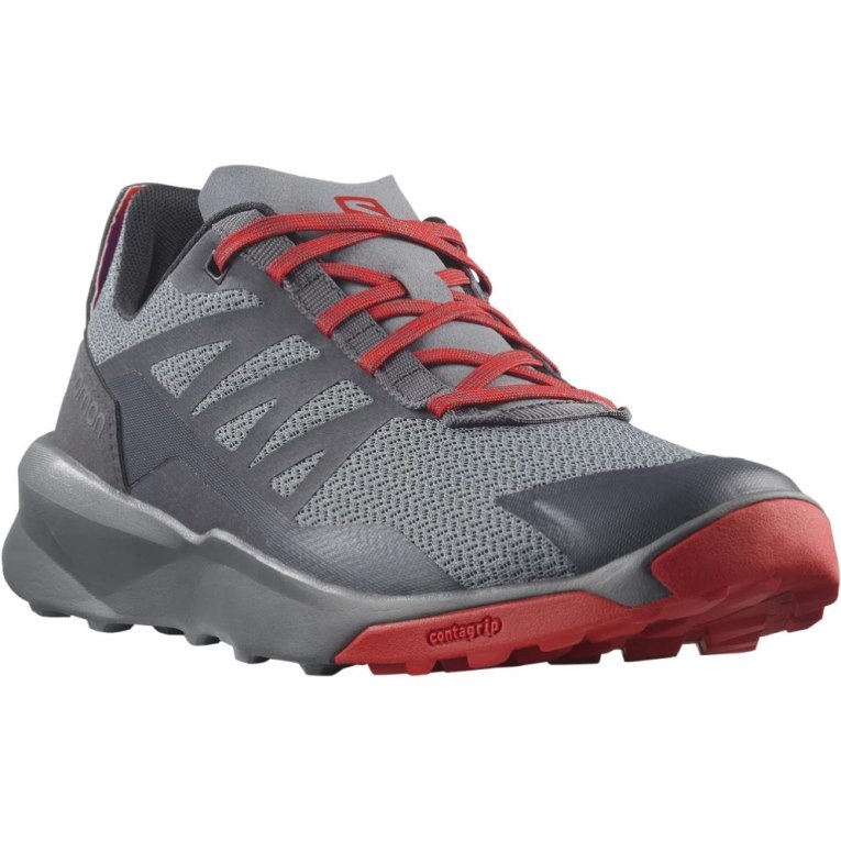 Salomon Patrol Men's Hiking Shoes Dark Grey | 734-IMKSRN