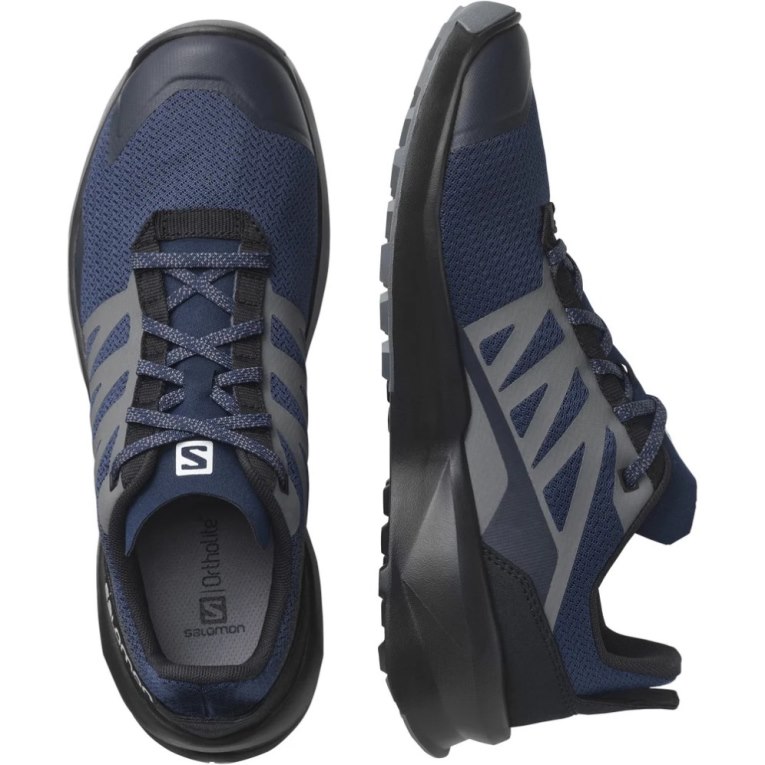 Salomon Patrol Men's Hiking Shoes Navy | 865-MXQYEN