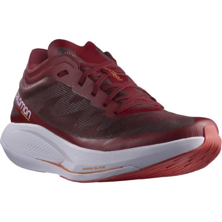 Salomon Phantasm Men's Running Shoes Burgundy | 975-XZFQVA