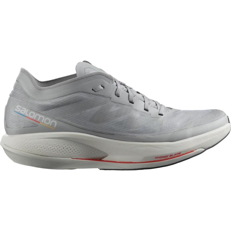 Salomon Phantasm Men\'s Running Shoes Grey | 982-FUMKPJ