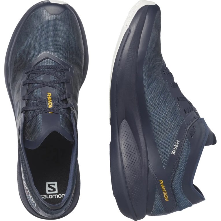 Salomon Phantasm Men's Running Shoes Navy | 764-SJUAGB