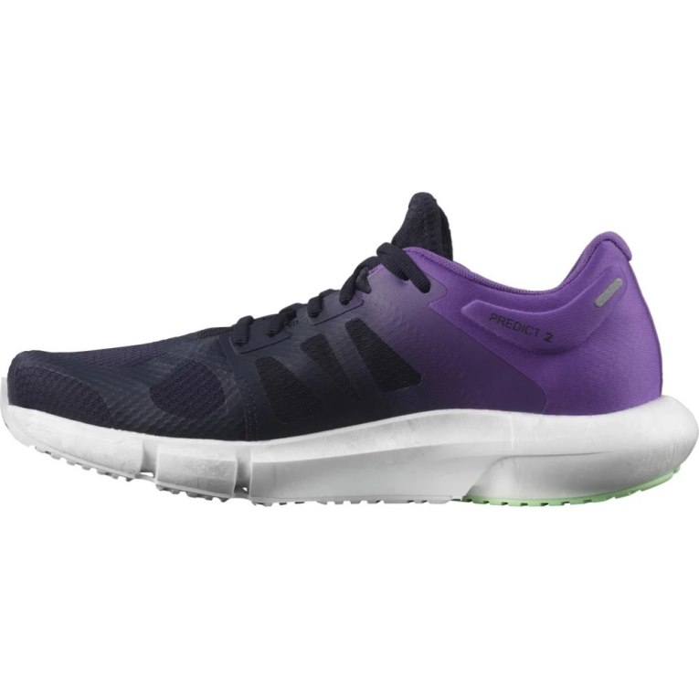 Salomon Predict 2 Men's Running Shoes Navy / Purple | 859-TDSXUO