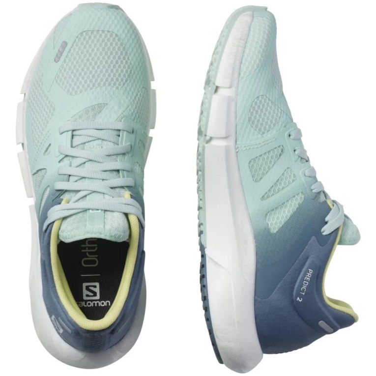 Salomon Predict 2 Women's Running Shoes Blue / Mint | 805-EIBWDZ