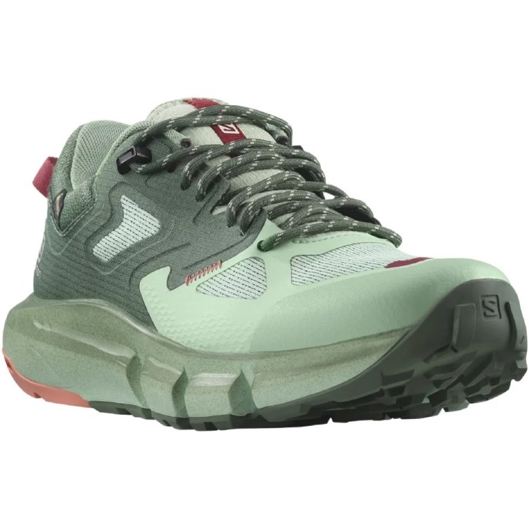 Salomon Predict Hike GTX Women's Hiking Shoes Green | 562-ZXRUFT