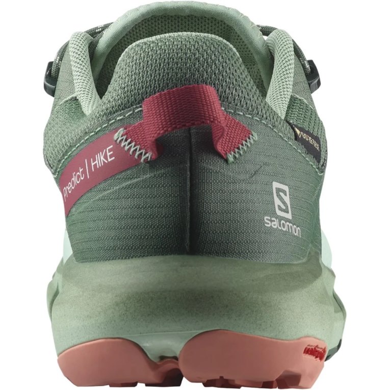 Salomon Predict Hike GTX Women's Hiking Shoes Green | 562-ZXRUFT