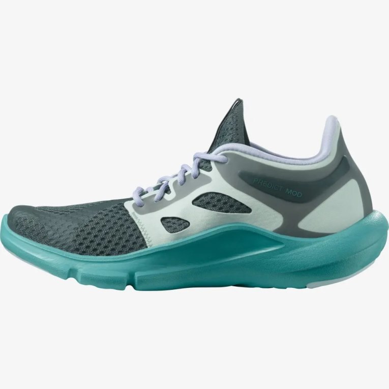 Salomon Predict Mod Women's Running Shoes Dark Green / Turquoise | 954-SDFYHP