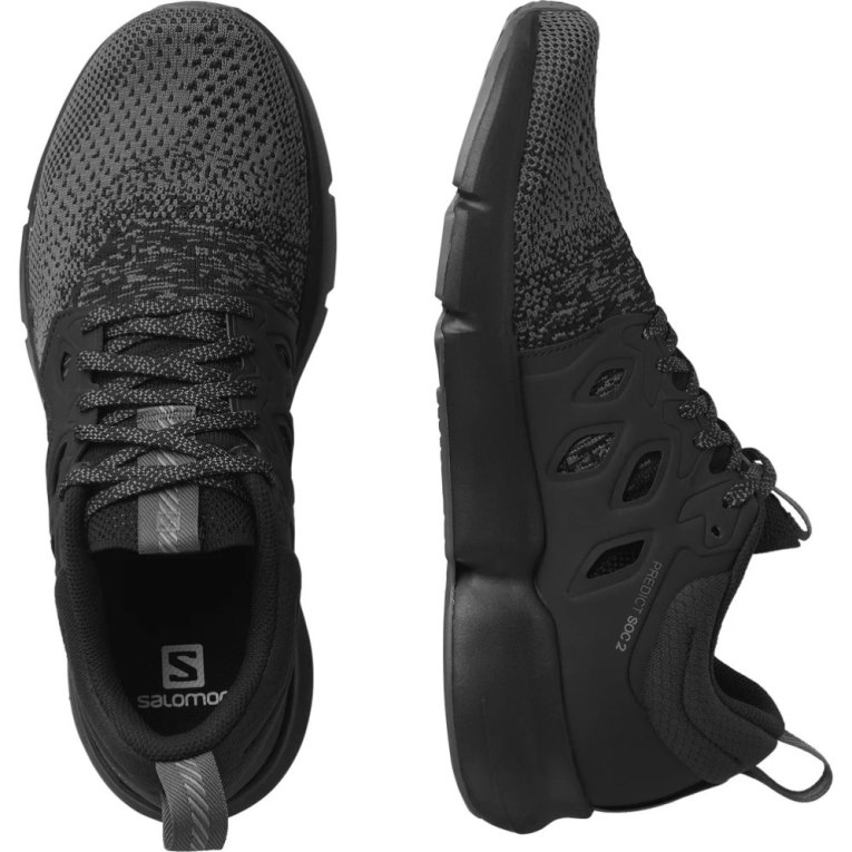 Salomon Predict Soc 2 Men's Running Shoes Black | 034-YDCAZR