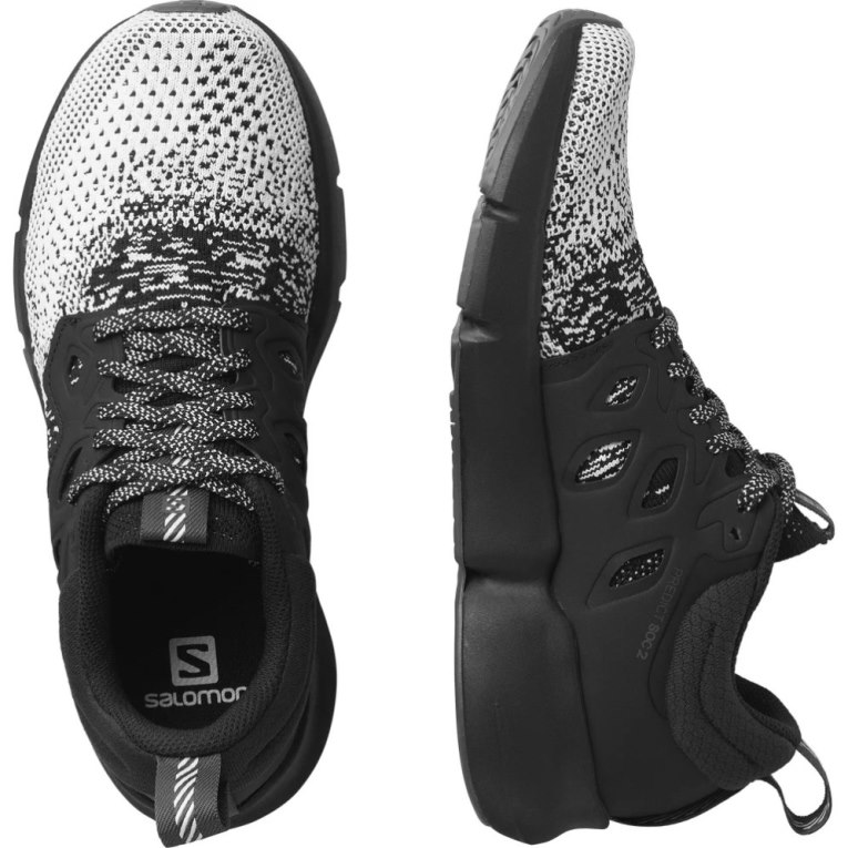 Salomon Predict Soc 2 Women's Running Shoes Black / White | 361-BQJPHT