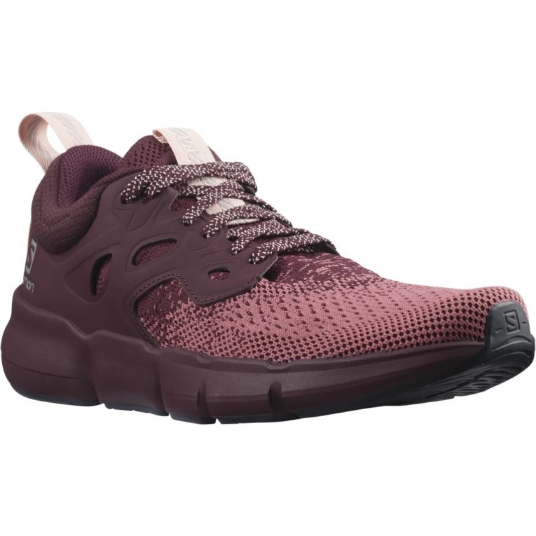 Salomon Predict Soc 2 Women's Running Shoes Burgundy | 892-JYZNAX