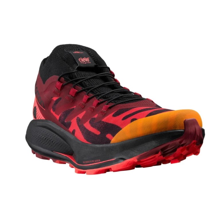 Salomon Pulsar Pro For Ciele Men's Trail Running Shoes Red | 784-BKCSED