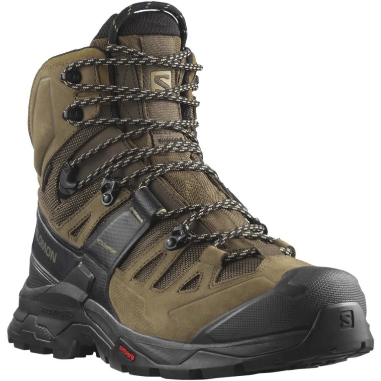 Salomon Quest 4 GTX Men's Hiking Boots Olive | 350-GMAWEF