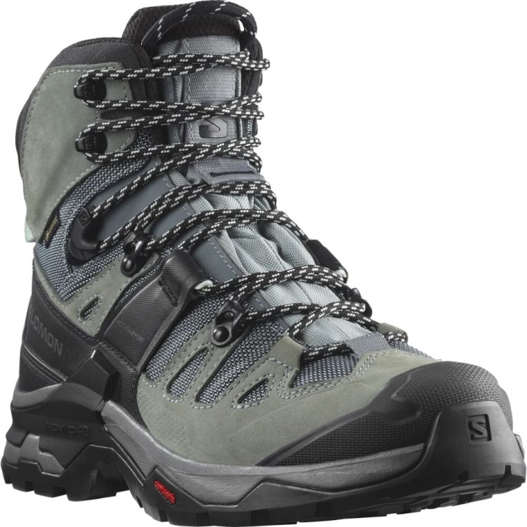 Salomon Quest 4 GTX Women's Hiking Boots Olive / Black | 508-DYRHUC