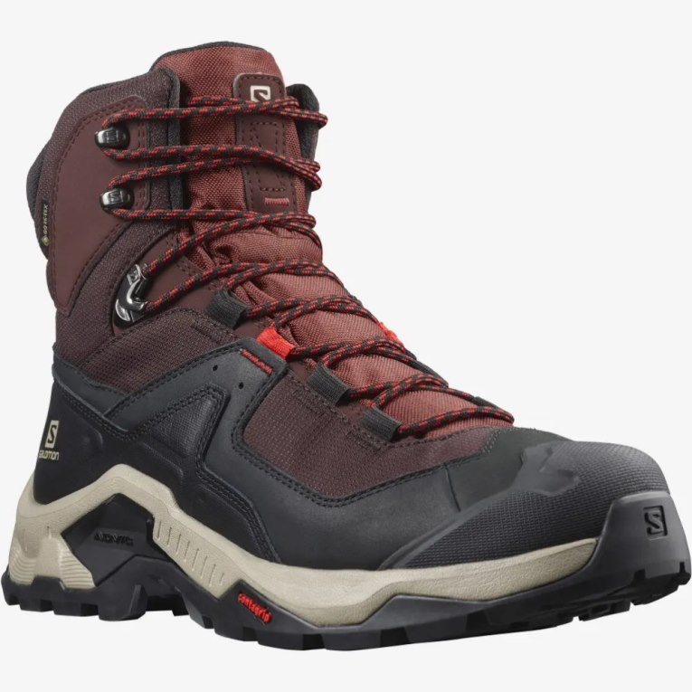 Salomon Quest Element GTX Men's Hiking Boots Burgundy / Black | 015-GDXVTP