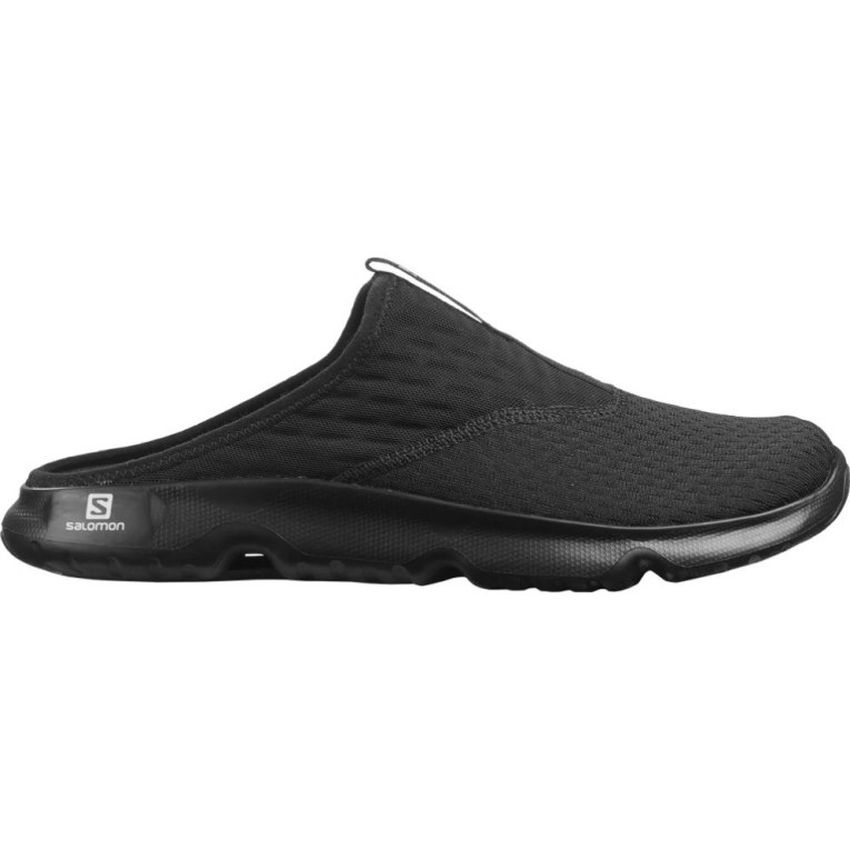 Salomon Reelax 5.0 Men\'s Slides Black | 865-DQVYIO