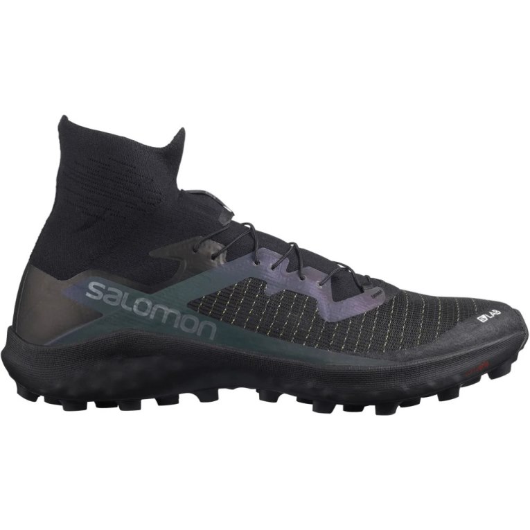 Salomon S/Lab Cross 2 Men\'s Trail Running Shoes Black | 475-SAEUJR