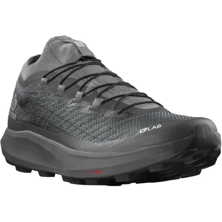 Salomon S/Lab Pulsar Soft Ground Men's Trail Running Shoes Black | 098-AQNEWR