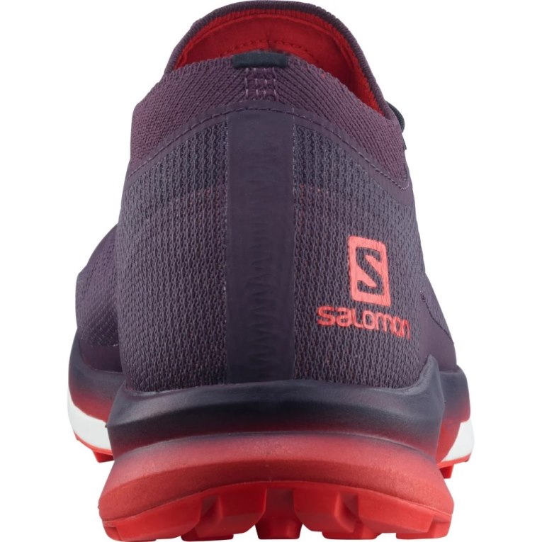 Salomon S/Lab Ultra 3 Men's Trail Running Shoes Burgundy | 712-YNPFZU