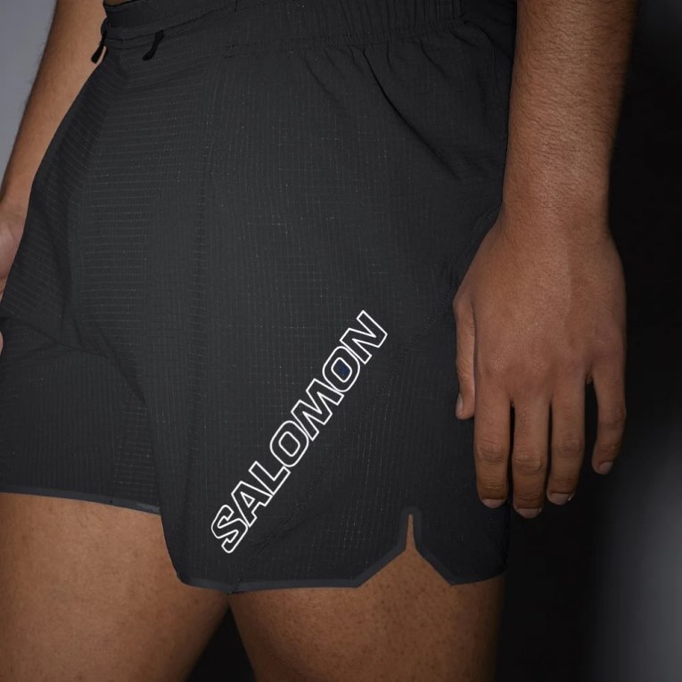 Salomon Sense Aero 5'' Men's Shorts Black | 859-KRQEBN