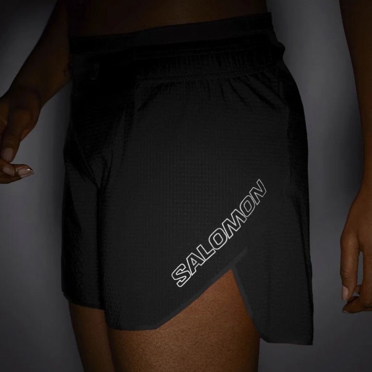 Salomon Sense Aero 5'' Women's Running Shorts Black | 429-QTKBFV