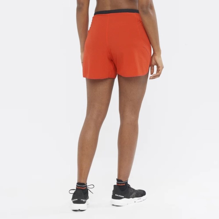 Salomon Sense Aero 5'' Women's Running Shorts Red | 952-UPWVGH