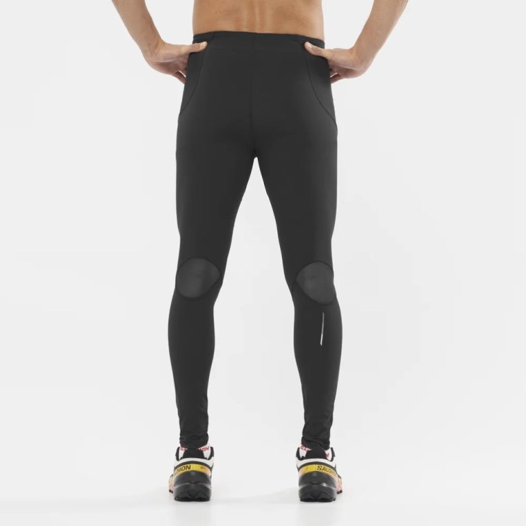 Salomon Sense Aero Men's Running Tights Black | 730-IKVHSC