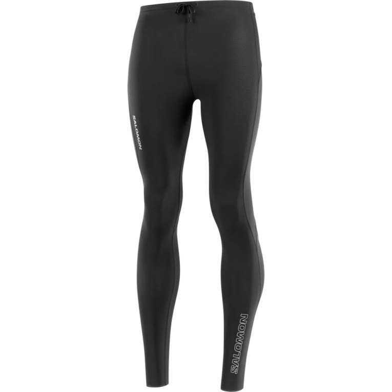 Salomon Sense Aero Men's Running Tights Black | 730-IKVHSC