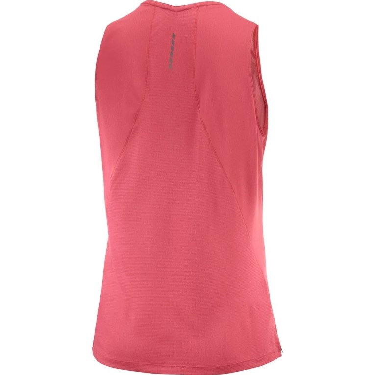 Salomon Sense Aero Women's Tanks Pink | 260-RIKNSJ