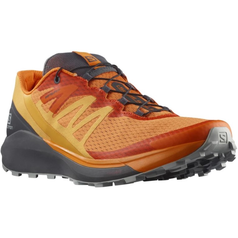 Salomon Sense Ride 4 Men's Trail Running Shoes Orange | 064-LGPAIB